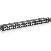 Equip Cat 6 Slim Tomt Patchpanel 48 Porte