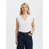 Selected Overdel 'SLFBerta Bellis' hvid