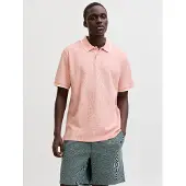Jack & Jones Fodboldtrøje 'JJEAustin' lyserød / hvid