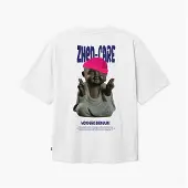 Woodbird Herre Baine Dude T-shirt Hvid
