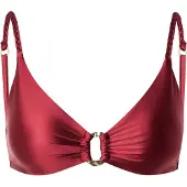 Hunkemoller Bikinioverdel 'Bari' carminrød