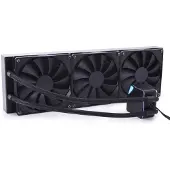 Alphacool T38, Væskekølingssæt, 14 cm, 92,3 kubikfod/min., Sort