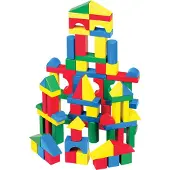 Melissa & Doug Trælegetøj - Byggeklodser - 100 stk - - OneSize - Klodser