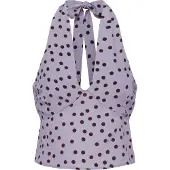 LeGer By Lena Gercke Overdel 'Fleur' lilla / sort