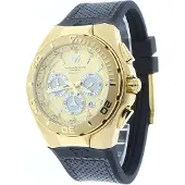 TechnoMarine Herreur TM-117004 Guld/Læder Ø45 mm