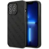 Karl Lagerfeld Perforeret Sort iPhone 13 Pro Etui