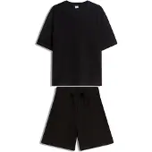 Bershka Joggingdragt sort
