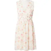 Vila Kjole 'VIEMMA' pastelgrøn / lyseorange / pastelpink / uldhvid