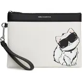 Karl Lagerfeld Tegnebog ' Ikon Choupette Beutel ' hvid