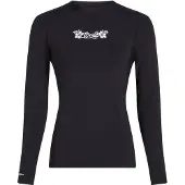 O'Neill Funktionsbluse 'Skins' sort / hvid