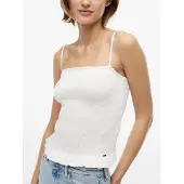 Tommy Hilfiger Overdel 'Smock Slim Strap' hvid