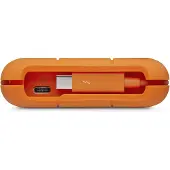 LaCie Rugged Secure STFR2000403 - Harddisk - krypteret - 2 TB - ekstern (bærbar) - USB 3.1 Gen 1 (USB-C stikforbindelse) - 256-bit AES - med 2 års Rescue Data Recovery Service Plan