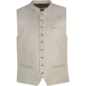Marjo Bayerisk vest 'Berching' khaki / lyserød