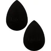 Luvia Cosmetics Make-Up Blending Sponge Set Black Makeupsvamp 2 stk.