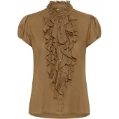 Saint tropez Bluse 'ElliSZ' lysebrun