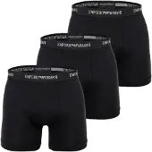 Emporio Armani Boksershorts sort / hvid