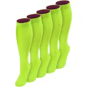 Normani Knæstrømper lime