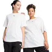 Puma Essentials Relaxed Tee Women, Clothing, White, XS