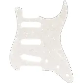 Fender 11-hullers Moderne Stratocaster Slagplade S/S/S White Pearl