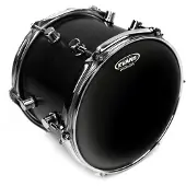 Evans Black Chrome Drum Head 16