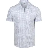 R2 Amsterdam Haf Zip Poo Print Hvid ysebå måe