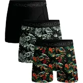 Muchachomalo Boxershorts 3-pakke Turtle Flerfarvet Sort måle