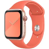 Apple 46mm Clementine Sport Band - S/M