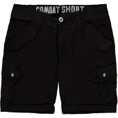 Alpha industries Cargobukser 'Combat' sort / hvid
