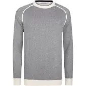 Felix Hardy Pullover ecru / mørkegrå