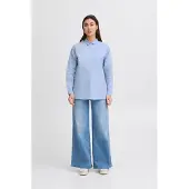 Ichi Bluse 'GESTA' lyseblå