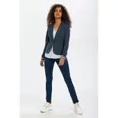 Kaffe Blazer 'Kinnie' navy / cognac / hvid