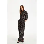 Kaffe Jumpsuit 'Rutie' camel / kit / sort