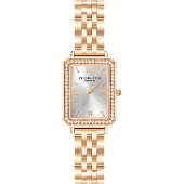 Victoria Hyde London Analogt ur 'Westminister' rosa guld