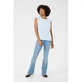 Cream Bluse 'CRYsa' lyseblå