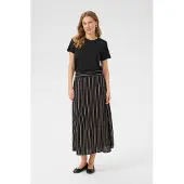 Kaffe Nederdel 'Bpluna' beige / sort
