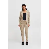 Ichi Blazer 'RUTI' mørkebeige / beige-meleret