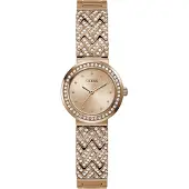 GUESS Dameur GW0476L3 Treasure Rosa guldfarvet/Rosaguldtonet stål