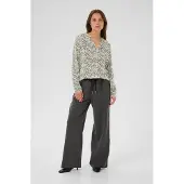 Kaffe Bluse 'KADitte' champagne / sort