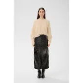 Inwear Nederdel 'ZeemaIW' ecru / sort