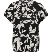 Kaffe Bluse 'KAVilia' sort / offwhite