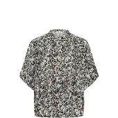 Soaked in luxury Bluse 'SLArjana' safir / mokka / hvid