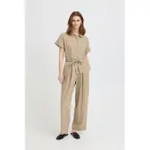 Ichi Jumpsuit 'IHLinno' beige