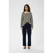 Inwear Overdel 'MADIE' ecru / sort