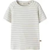 Lil´ Atelier Shirts lyseblå / hvid