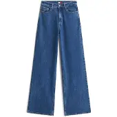 Tommy Hilfiger Jeans 'Claire High Rise Wide Leg' blue denim