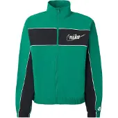 Nike Overgangsjakke 'CLUB' græsgrøn / sort / hvid