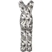Vila Jumpsuit 'VIGERDA' sort / hvid