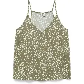 Vero Moda Overdel 'VMKORA' oliven / hvid