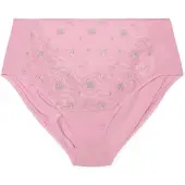 Zizzi Slip 'Lesmee' lyseblå / lysegrøn / lysviolet / lyserød