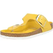 Birkenstock Klipklappere 'Gizeh' gul